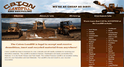 Desktop Screenshot of catonlandfill.com